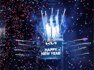 紐約時報廣場嗨迎2026 氣溫低到快下雪